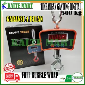 Timbangan Gantung Digital Timbangan Barang Digital 500kg 0,2kg