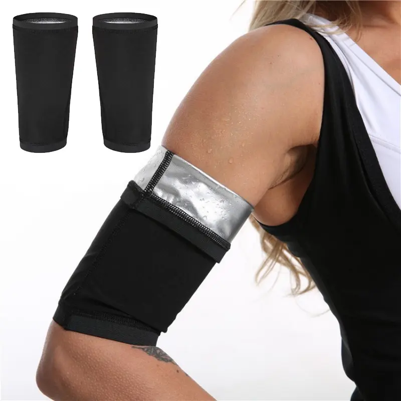 Dụng Cụ Cắt Cánh Tay Xông Hơi, 1 Cặp, Băng Cánh Tay Mồ Hôi, Dành Cho Phụ Nữ, Dụng Cụ Định Hình Cơ Thể, Dụng Cụ Định Hình Cánh Tay, Băng Cánh Tay Eo, Băng Tập Thể Dục, Dụng Cụ Bảo Vệ Cánh Tay Mồ Hôi, Thích Hợp Cho Yoga Và Thể Dục