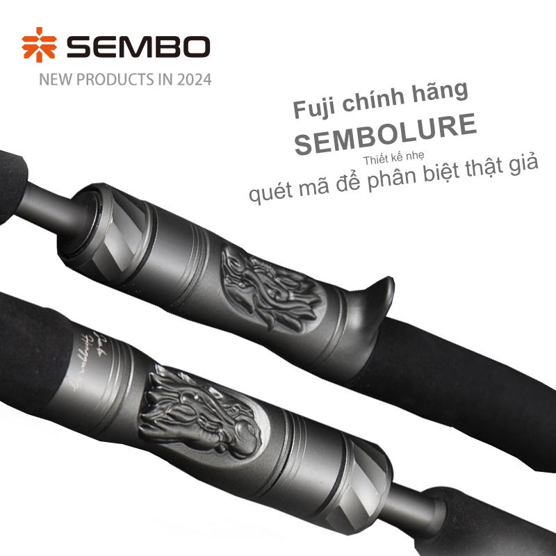 SEMBOLURE Cần câu lure UL HONGGUANG mini máy đứng, máy ngang cần câu siêu nhẹ siêu dẻo