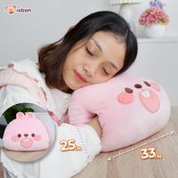 Gambar ISTANA BONEKA Penghangat Tangan Kiddies Warmer Roll Hand Nap Cushion Untuk Cuaca Dingin Teman Tidur Premium Non Alergi Lembut Empuk - Rabbit Pink, NAP CUSHION KIDDIES dari BONEKA LUCU FYP Kab. Malang 5 Tokopedia