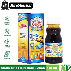 Madu Anak Ratu Lebah Junior DHA GOLD plus Omega 3 DHA Gold Ratu Lebah