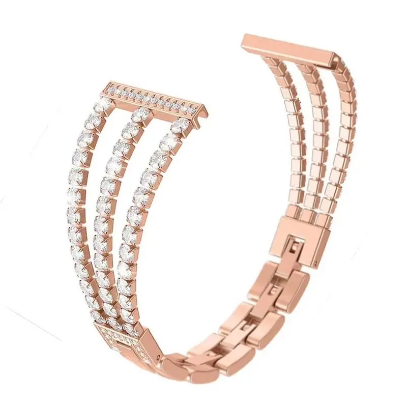Fashionable metallic Watch Band, Adjustable Watch Band for Women & Men, Wearable Accessories Compatible with Samsung Galaxy Watch 3 4 5 6 40mm 44mm/46mm 47mm 2