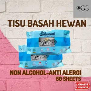 Shinecoat Tisue Basah Hewan Peliharaan Kucing Sugar Glider Hamster