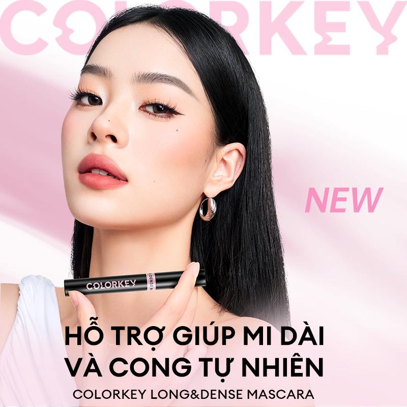 [FLASH SALE] Mascara COLORKEY Hỗ Trợ Giúp Mi Dài Và Tơi, Tạo Cảm Giác Tự Nhiên, Nhanh Khô, Không Lem Trôi 4.5g 0