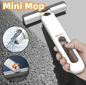 Alat Pel Lipat MINI Mop Portable | Alat Pembersih Ruangan Dapur Home Car Praktis Mini Multifungsi Foldable Praktis Serbaguna