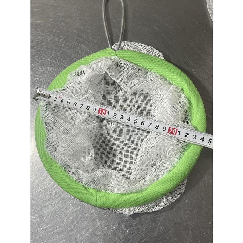 1 cây vợt bắt cá, côn trùng 25 cm, có tùng dày, nhiều loại lưới 2