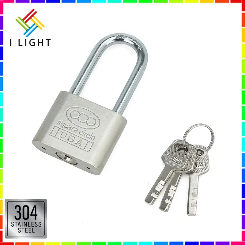 （Fast Delivery）30mm/40mm/50mm/60mm Home Padlock 304 Stainless Heavy ...