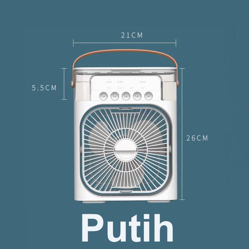 KIPAS PENDINGIN MINI AC PORTABLE AIR COOLER MOBIL DAN RUANGAN Garansi Pabrik Garansi Internasional Tipe UK Tipe IDO 60 dB Angin Led Putih 6