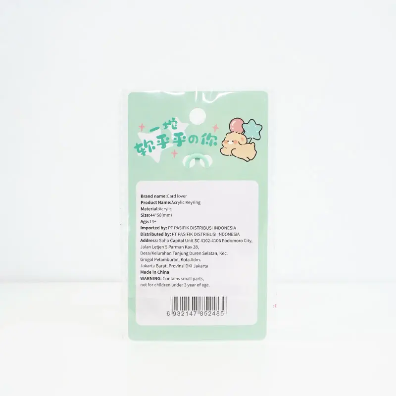 Oh! Some Cardlover Mainan Anak Dewasa Ganci Gantungan Kunci Akrilik Cardlover Acrylic Keychain Aksesoris Lucu Tas 4
