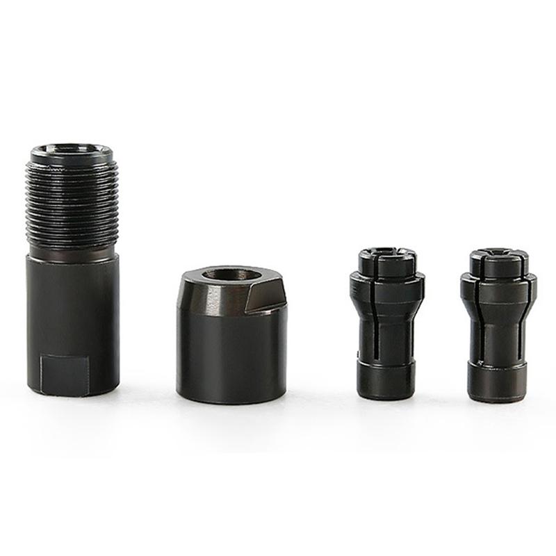 Oneouve 3mm/6mm Grinder Adapter Thread Grinding Cutting Sanding Polishing Angle Grinder Modified Adapter to Straight Grinder Chuck for 100-type Angle Grinder M10 Thread 8