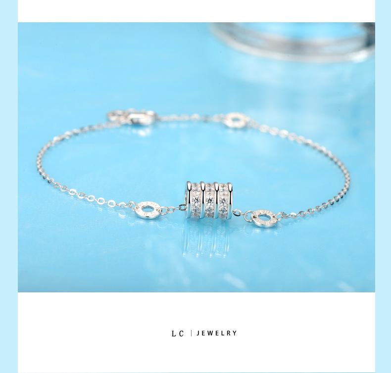 Product Introduction of Trendy Boutique 925 Silver Small Waist Bracelet Women's All-Match Ins Special-Interest Design High Sense All-Match Jewelry Gifts for Girlfriend 5