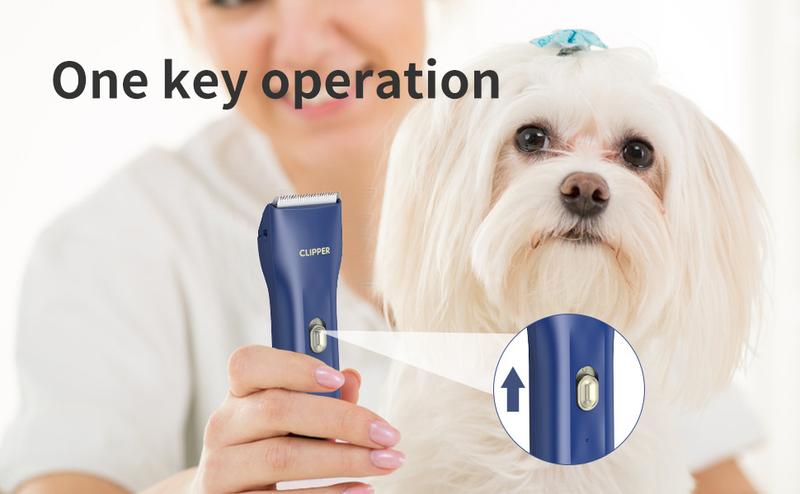 Product Introduction of Small Dog Hair Clipper Electric Grooming Trimmer for Pets USB Rechargeable Cat Shaver Animals Haircut Machine waterproof 32