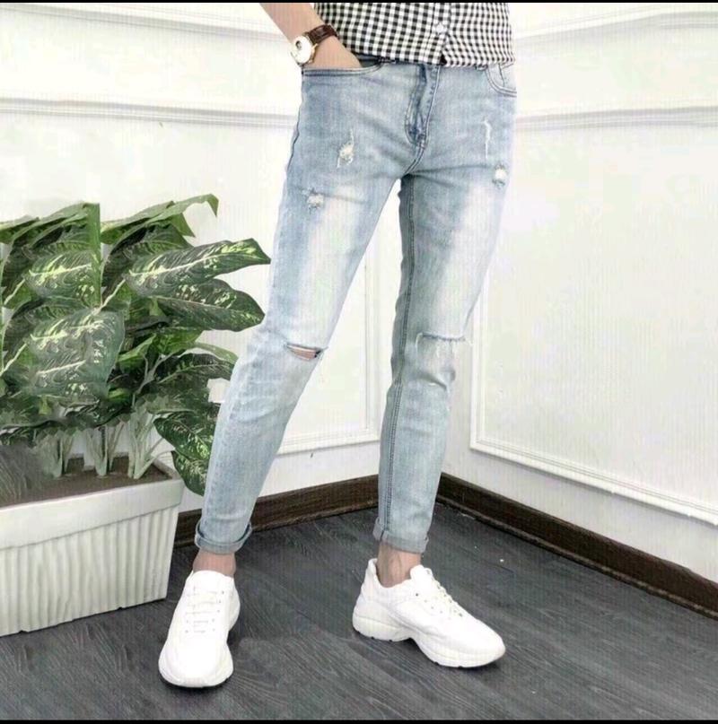 Product Introduction of Quần dài jean nam cao cấp co giãn 4 chiều phom chuẩn có túi - Phong cách thời trang đỉnh cao - Pants, Menswear Cạp Cao 4
