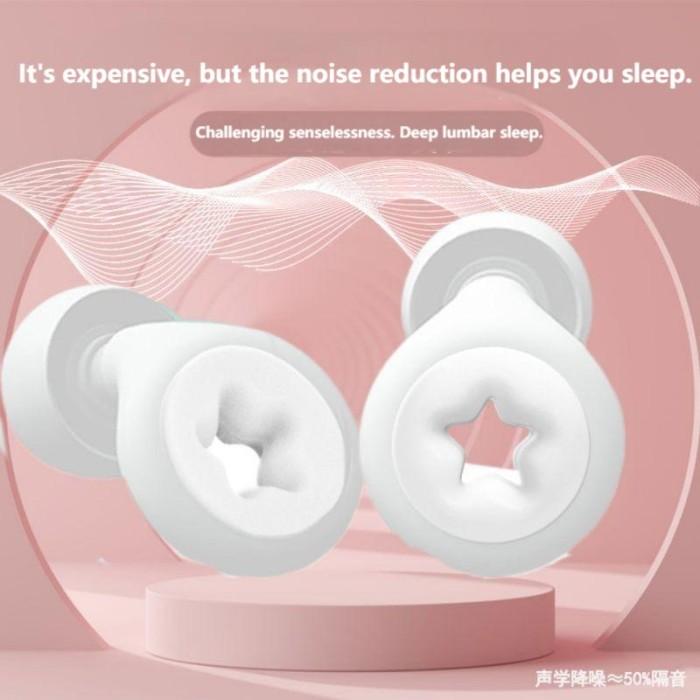 1 Pasang Ear Plug Tidur Air Plug Telinga Anti Bising Earplug Penutup Telinga Anti Bising Safety Pelindung Telinga Tutup Telinga Anti Bising 3