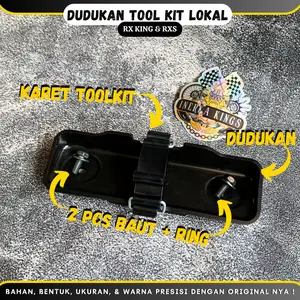 Box Tatakan Dudukan Kunci Toolkit Toolbox Rx King RXking RXK FULLSET (BONUS KARET BAUT & RING)