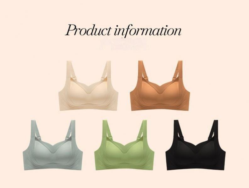 Product Introduction of Women's bra, sizes 34-40ABC CUP non-marking underwear, ladies anti-sagging, large chest show small chest, no steel ring sports gathered back, thin bra 13