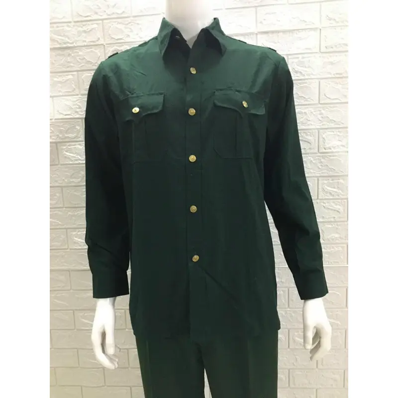 Bộ quần áo xanh ô lưu dài tay đẹp, bộ quần áo cựu chiến binh - Annhienshop35