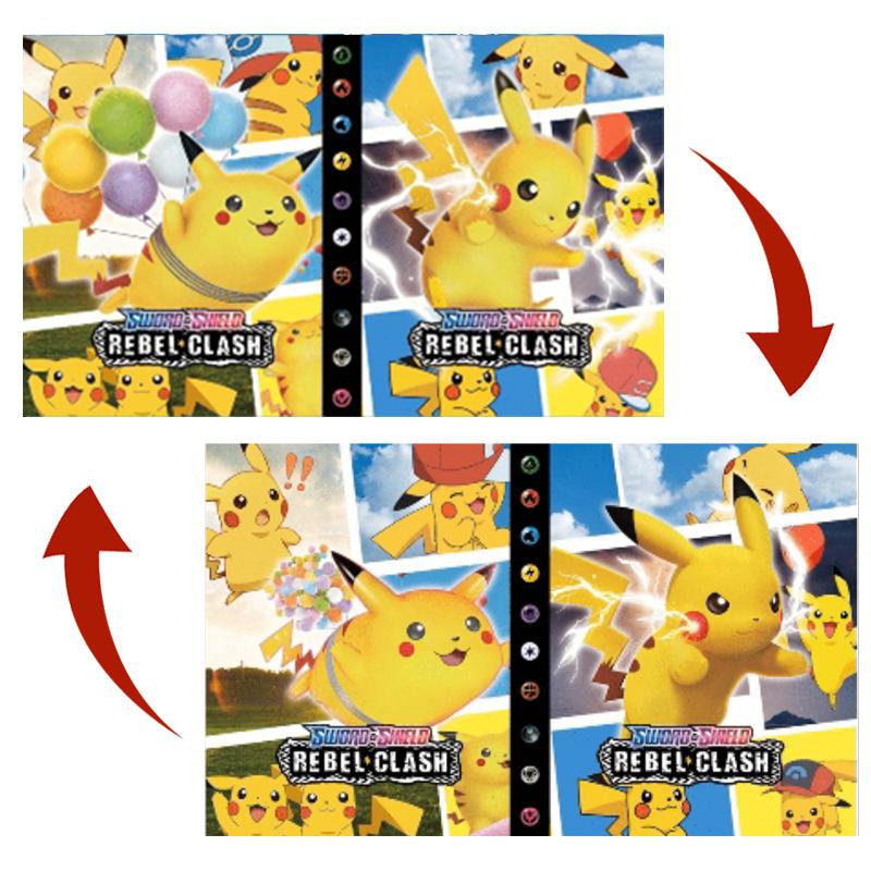 Product Introduction of Album Đựng Thẻ Bài Pokemon Phụ kiện thẻ bài, Khe Đựng 240 Thẻ Bài, Sách Đựng Bộ Sưu Tập Thẻ Bài Pokemon 35