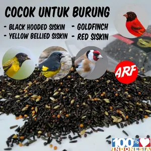 NIGERMIX PAKAN BURUNG RED SISKIN GOLDFINCH UNTUK HARIAN & TERNAK