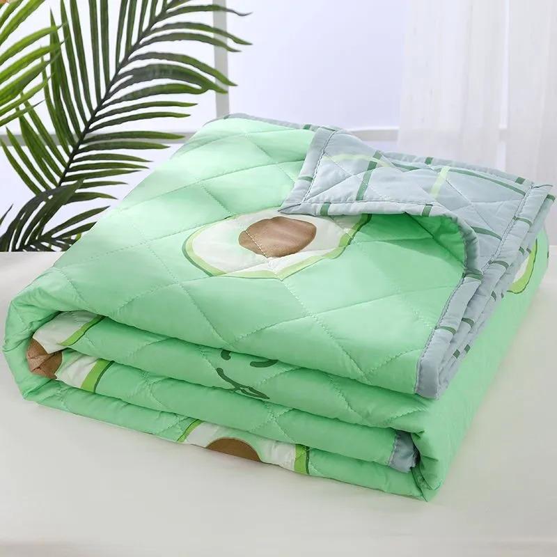 Product Introduction of Super Soft Washed Cotton Summer Blanket Comforter Thin Quilt Single/Queen/King Bed Cover 10