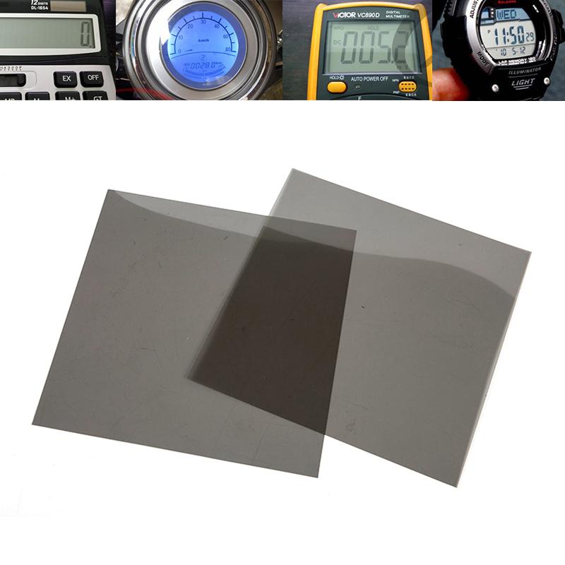 Phim phân cực, 18cm, cho Đồng Hồ và Máy Tính Đa Năng, với màn hình LCD, để sửa chữa