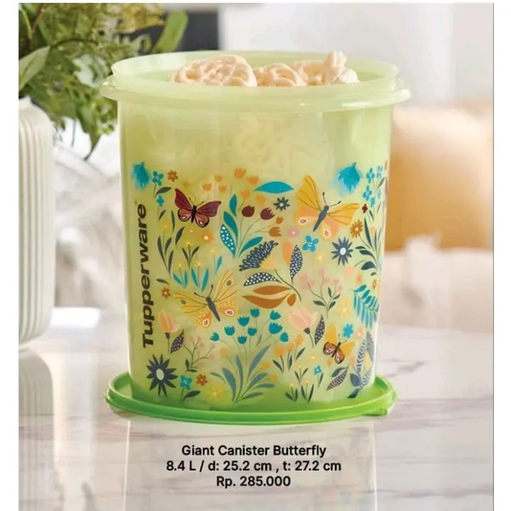 giant Canister 8,4 L tupperware / toples tupperware / toples krupuk