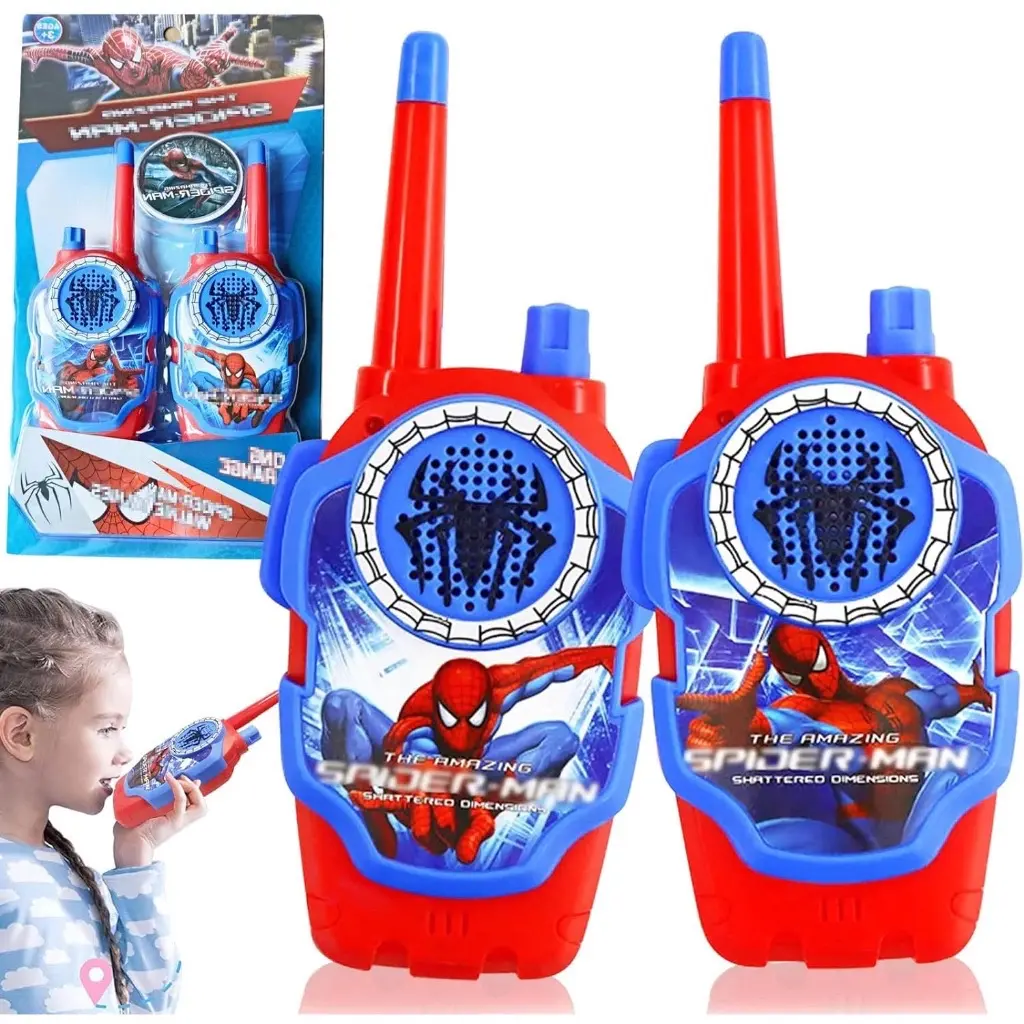 ￼COMBO 2 Chiếc Bộ Đàm Đồ Chơi Đa Chiều Cho Bé , Khoảng Cách Nói Chuyện Xa 300M, Âm Thanh To Rõ Nét, Sử Dụng Pin 066 do  choi toye