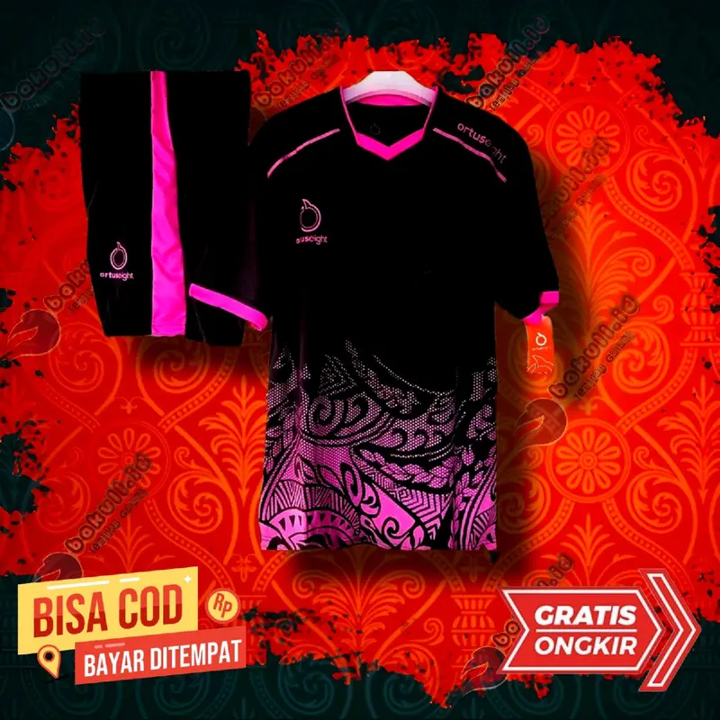 Setelan Jersey Bola Dewasa Baju Bola Futsal Cepat Kering Berpori Nyaman Dipakai Baju Celana 0