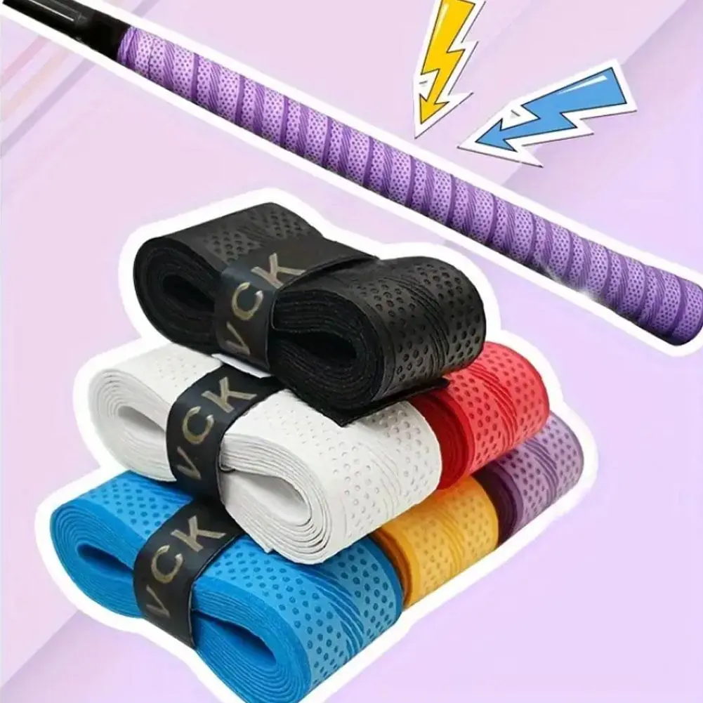 Băng Dính Dán Kiểu Tay Cầm Câu Lạc Bộ Golf Tự Dính, 2 Cái, Băng Dính Chống Trượt, Thích Hợp Cho Vợt Và Cầu Lông, Hấp Thụ Cầm X9M2