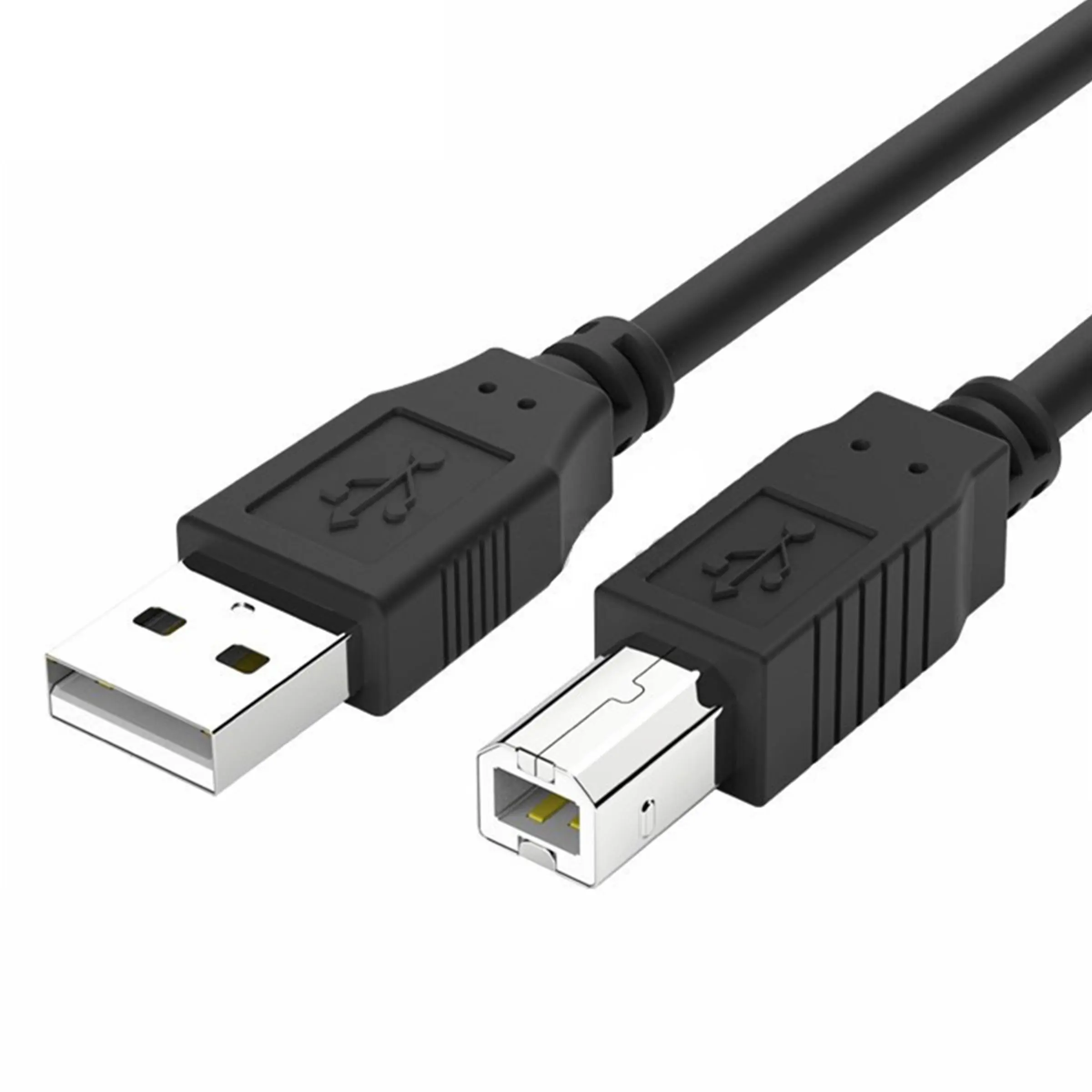 USB 2.0 Printer Cable, 1 Piece High Speed Printer Cable, Universal Printer Cable for HP Canon Epson, Printer Accessories