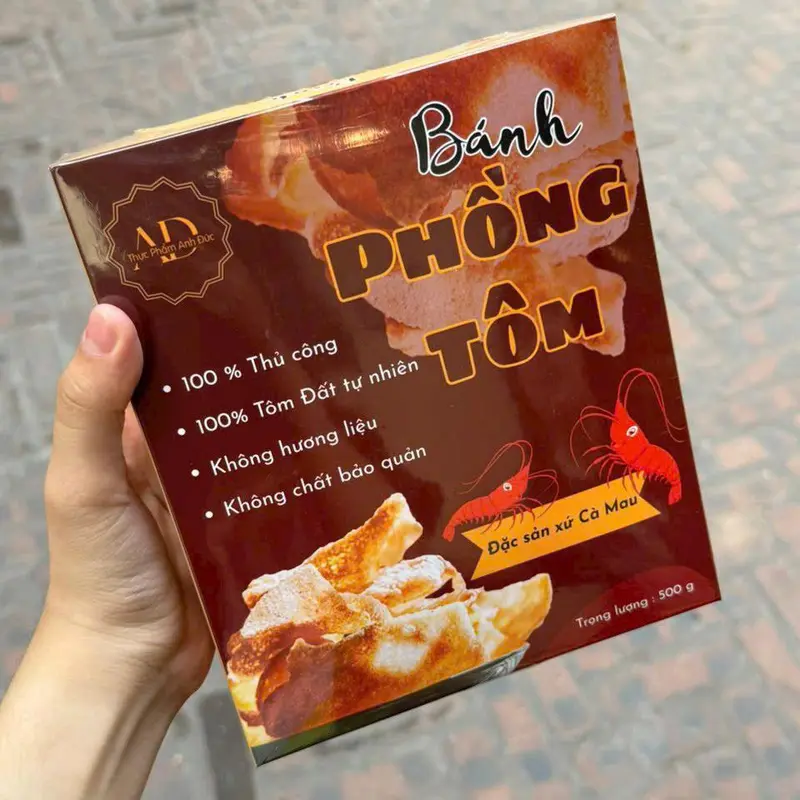 Phồng tôm Cà Mau loại VIP - 500g 7