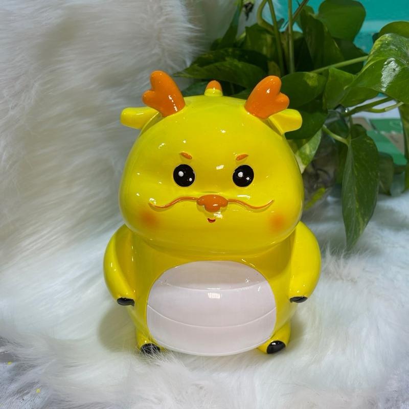 Rồng ù size vừa em moi cap Nhật cho mình màu trắng anh chị nào hợp và thích màu khác thì note gi chu cho em nha “ ống heo thạch cao tiết kiệm tiền “ heo đất bỏ ống đựng tiền Đồng Ống Tiết Kiệm