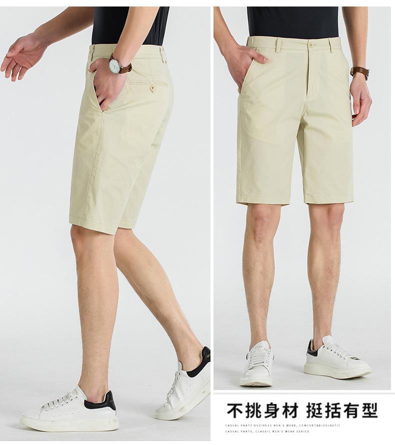 Product Introduction of Men's Shorts, Loose Fit, Plus Size, Casual Pants, Breathable Cotton Material, Suitable for Workwear, Hiking and Sports, Fashionable, Stylish, Men's Clothing, Summer 2024 Collection 19