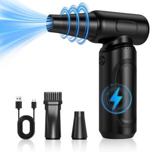 Portable Handheld Car Cleaning Fan, Rechargeable Car Cleaner, Multifunctional Car Cleaning Tool for Car, Home, Computer, Keyboard