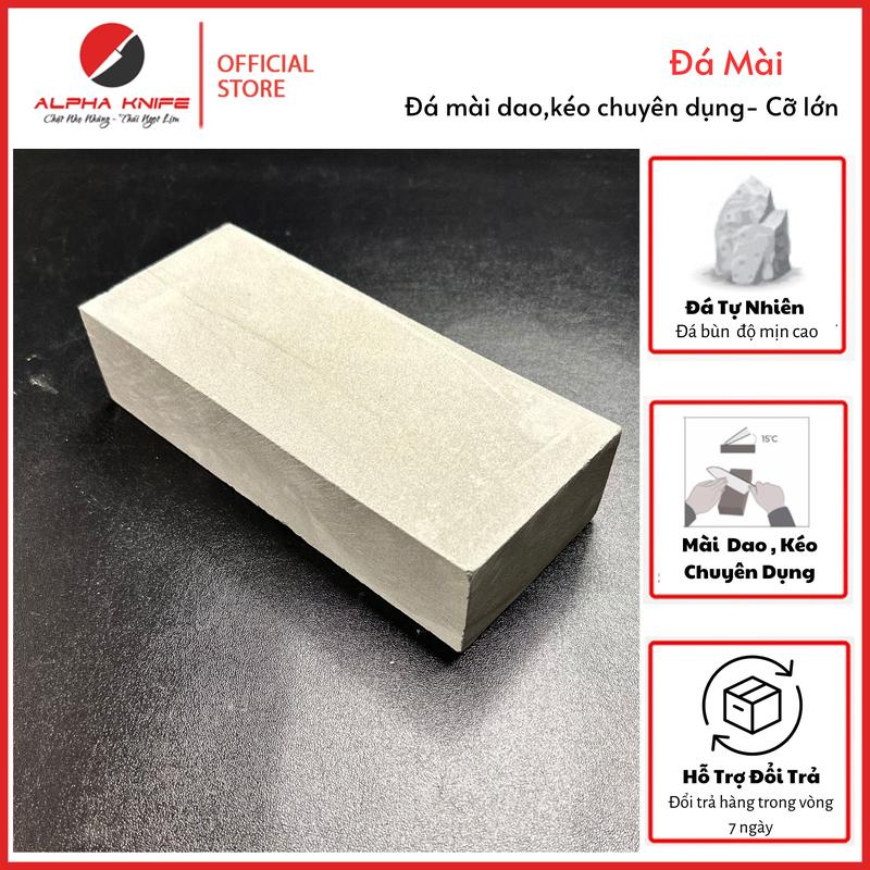 [ Dao Bếp ALPHA ]- Đá Mài Dao Tự Nhiên - Đá Mài Dao, Kéo Độ Mịn ...