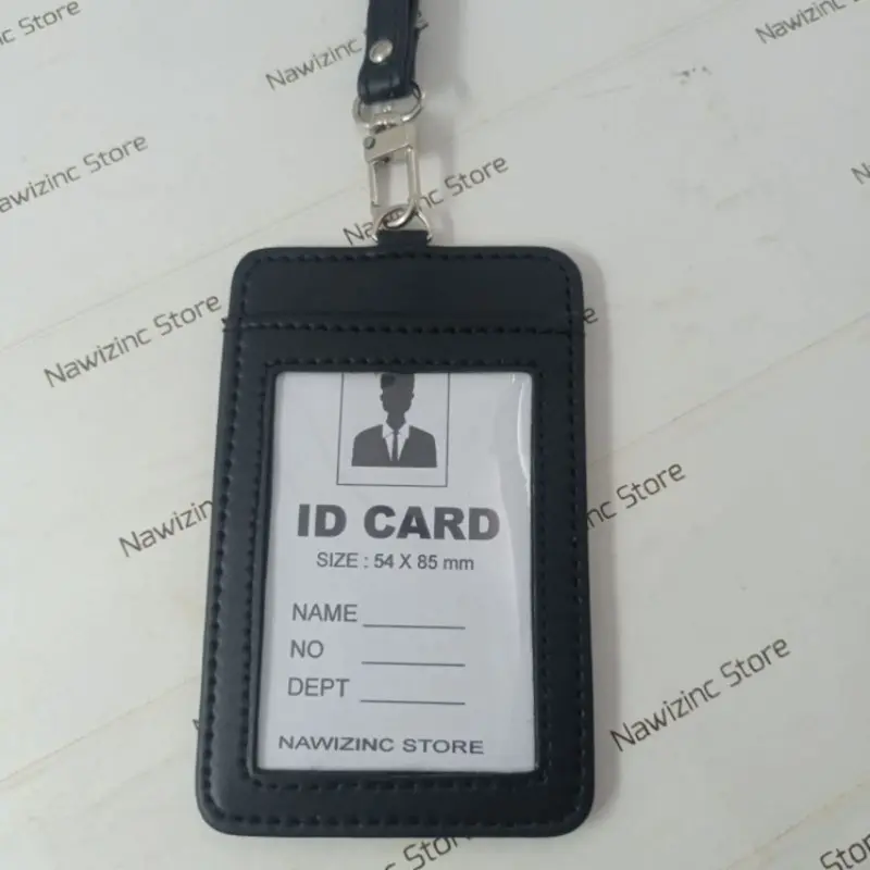 Istara - Dompet KTA ID Card Kalung Wanita & Dompet Koin Pria Kartu Multifungsi Transfaran 1