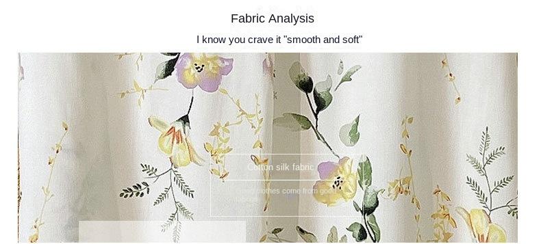Product Introduction of Váy Ngủ Cotton Và Lụa, Dành Cho Nữ, K42, Hàng Mới Về Mùa Hè, Ngắn Tay, Đồ Ngủ In Hình Hoạt Hình, Phong Cách Hàn Quốc, Cỡ Lớn, Dáng Rộng Vừa Vặn, Đồ Mặc Ở Nhà Bằng Lụa Cotton, Hợp Xu hướng 7
