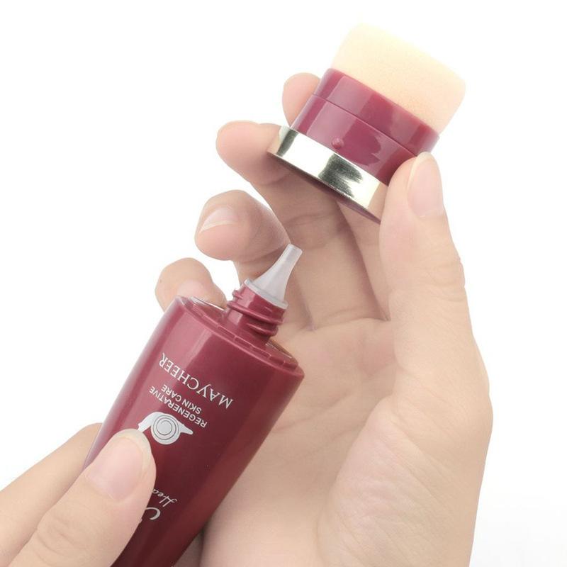Product Introduction of Essence Repairing Multi Effect BB Cream Isolating Cream Concealer Moisturizing Naked Makeup Foundation Cream with Cotton Head 3