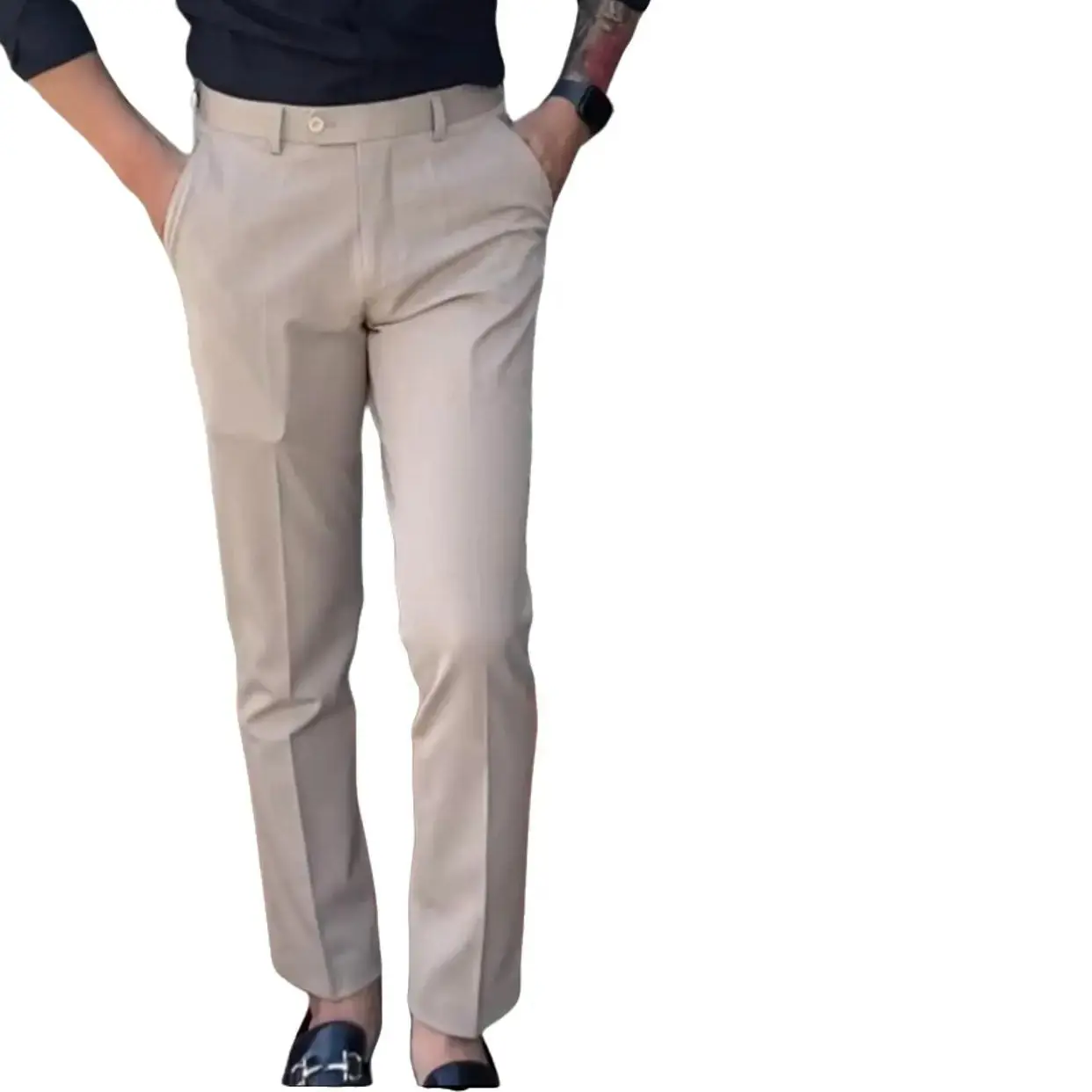 quần âu cao cấp co dãn 4 chiều vải conton mềm mịn luxury