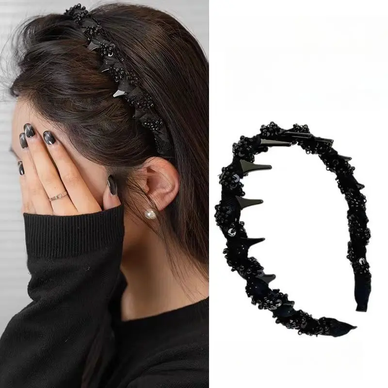 2025 Internet Celebrity High-end Camellia Headband for Women 
