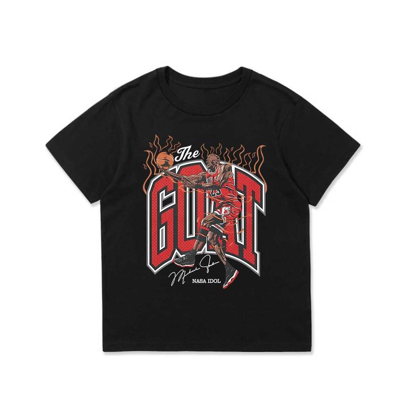 Tshirt Kaos Baju Anak 6-13 Tahun Unisex Lengan Pendek Fashion Sablon Plastisol COD - K054 5