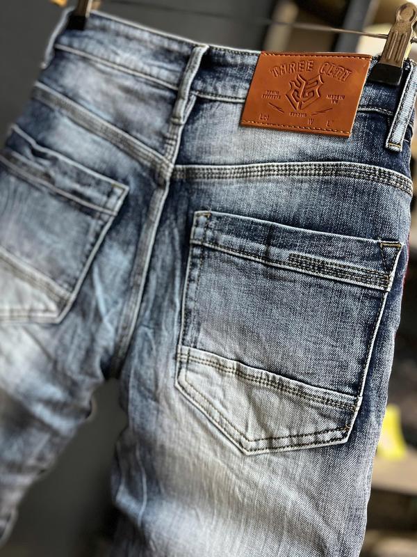 [2 Mẫu Quần Jean Nam Dài JD691-JD8005] Quần JEAN Nam Dài Túi 5 Chỉ Màu & Xanh Bạc Was Thêu Năm Chỉ Trước Túi J3685-J3876 6