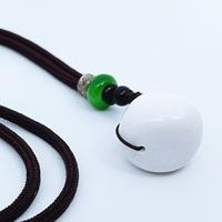 Gambar Kalung Liontin Batu Giok Putih Crystal Healing Natural Stone 2 - VeE dari Vee Jewelry Store Kota Bekasi 1 Tokopedia