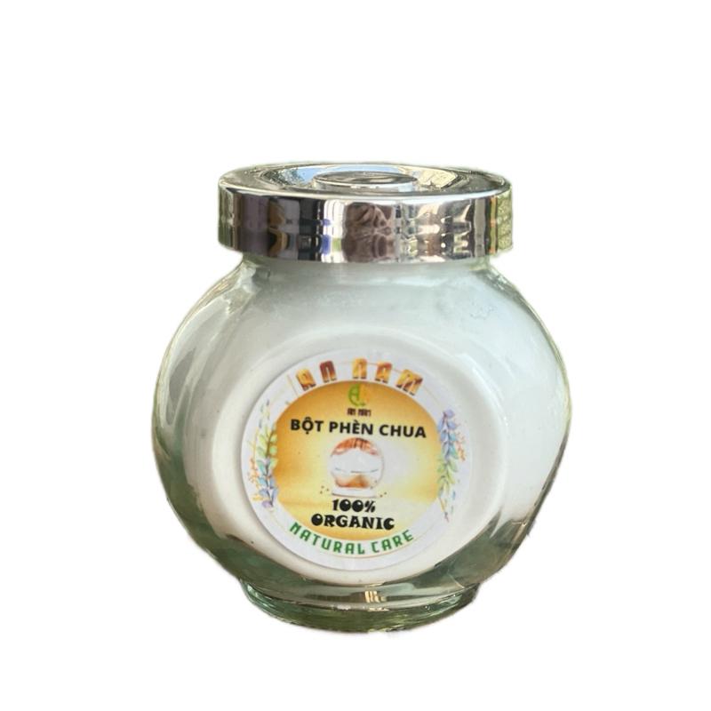 Phèn chua khử mùi hôi nách hôi chân lọ 150gr, phèn chua chưng cất ngăngiảmmồ hôi chân hôi nách làm đẹp chínhãng