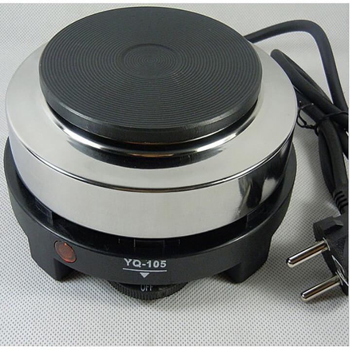 Bếp pha trà, pha cafe Mini 500W Không Kén Nồi Chuyên Dùng Cho ấm Moka Pot, Bếp điện pha trà, Cafe
