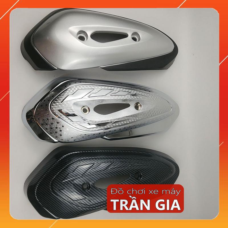 Ốp che ống pô xe Sh Mode năm 2013 2014 2015 2016 2017 2018 2019 pát bô cách nhiệt ống xả Sh Mo nữ đời đầu