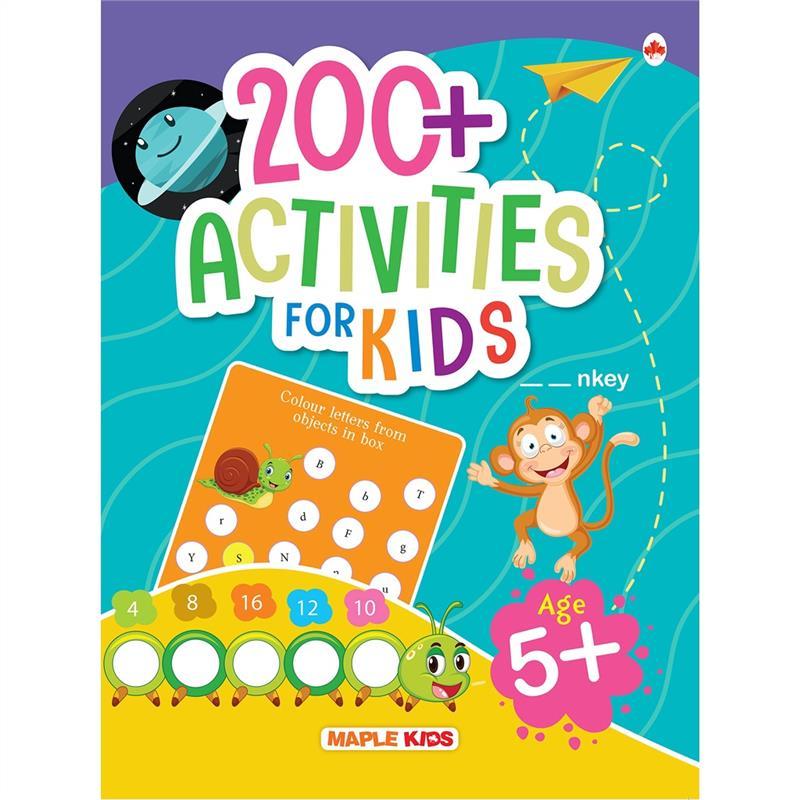 original Activity Book/Brain Activity Book For Kids 200+ Activities Age ...