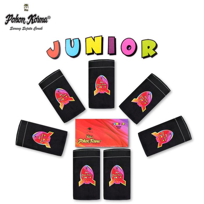 Gambar Sarung Hitam Anak Pohon Korma Junior Polos dari Sarung Pohon Korma Kota Tegal Tokopedia