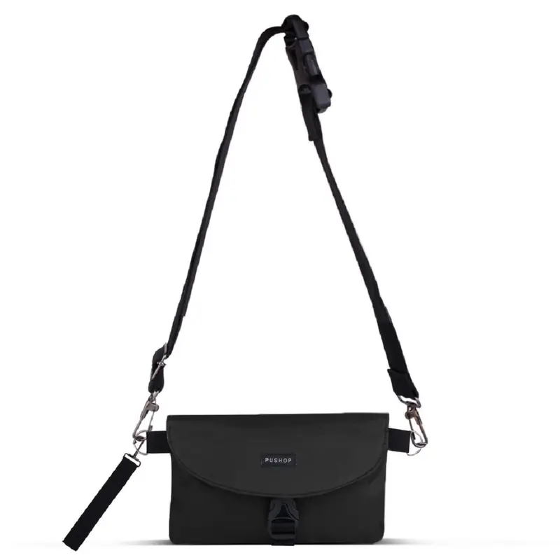 PUSHOP Tas Selempang Pria Wanita CROSS - Slingbag Uniseks Sling bag 2 in 1 Kasual Waterproof 1