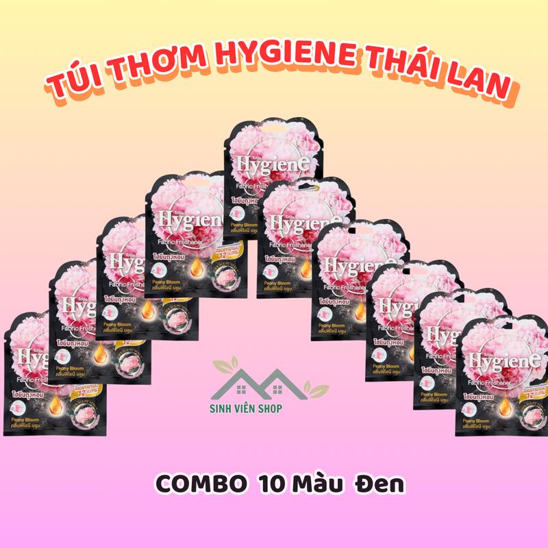 Combo 9 màu 9 mùi ngẫu nhiên túi thơm Hygiene Thái Lan túi thơm treo tủ quần áo thơm phòng khử mùi nhà vệ sinh mùi hôi giày dép hương nước hoa cao cấp dạng gói có dây Dầu Thơm Phòng Dầu Thơm tuit homphong